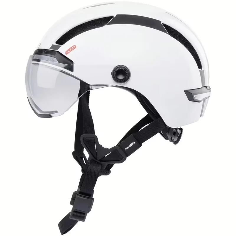 Casque vélo lumineux avec clignotants led Contec Como
