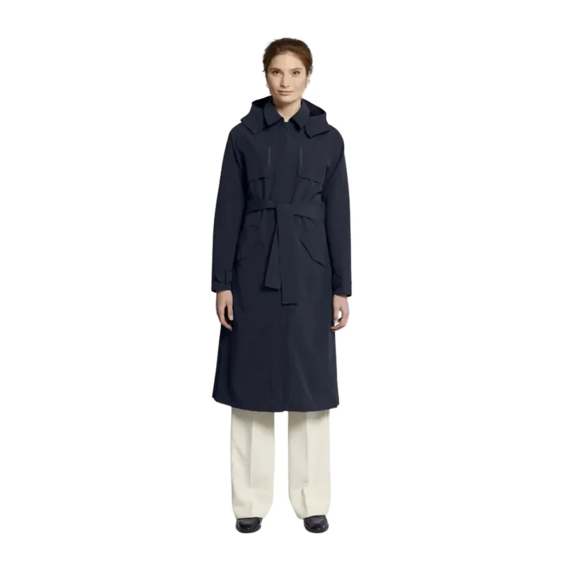 Veste imperméable trench-coat vélo Basil Mosse
