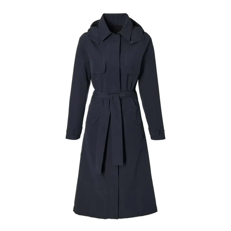 Veste imperméable trench-coat vélo Basil Mosse