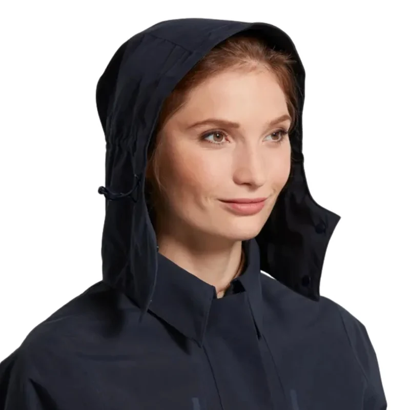Veste imperméable trench-coat vélo Basil Mosse
