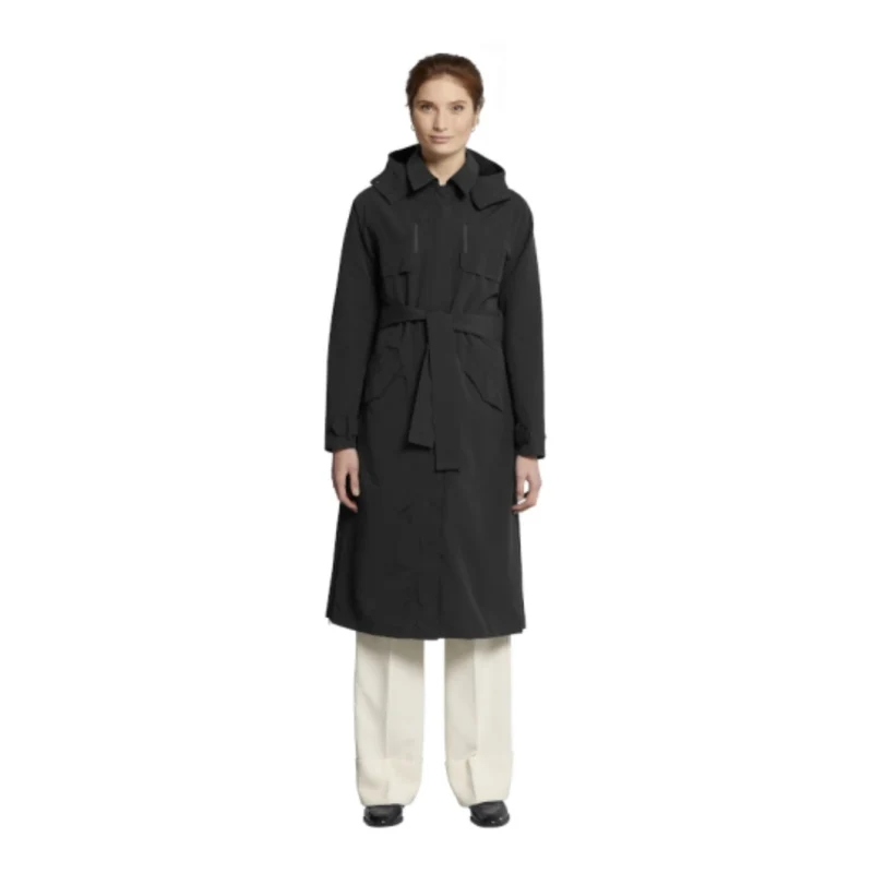 Veste imperméable trench-coat vélo Basil Mosse