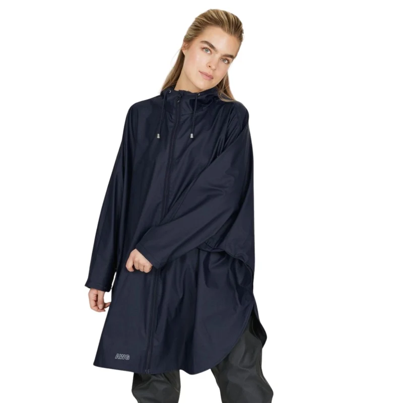 Veste vélo femme imperméable ample Weather Report Flame