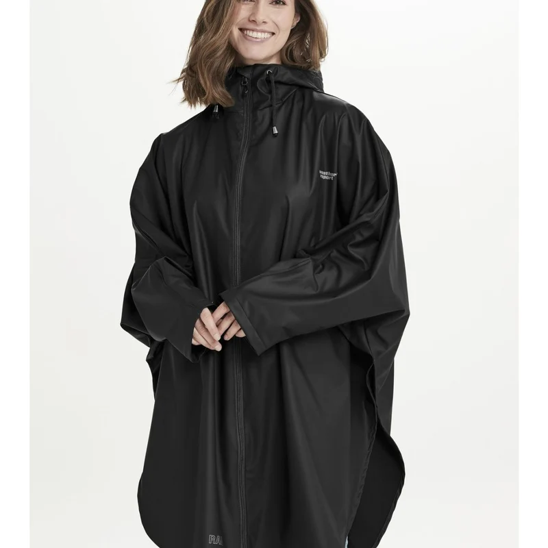 Veste vélo femme imperméable ample Weather Report Flame