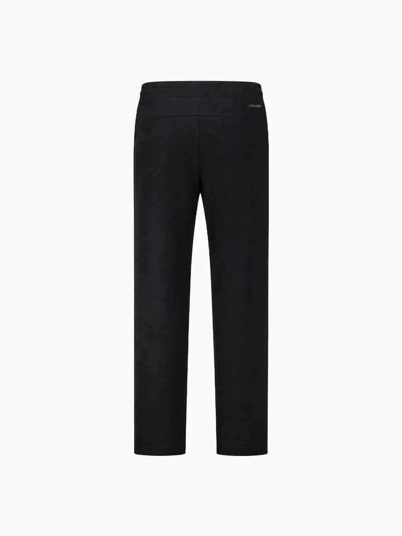 Pantalon droit en double face