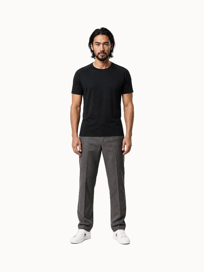 T-shirt en jersey double face technique