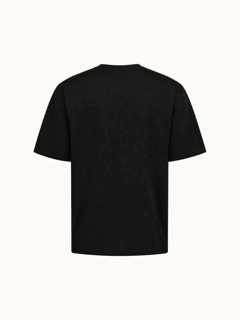 T-shirt oversize en jersey de coton