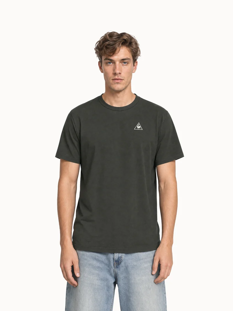 T-shirt relax en jersey de coton