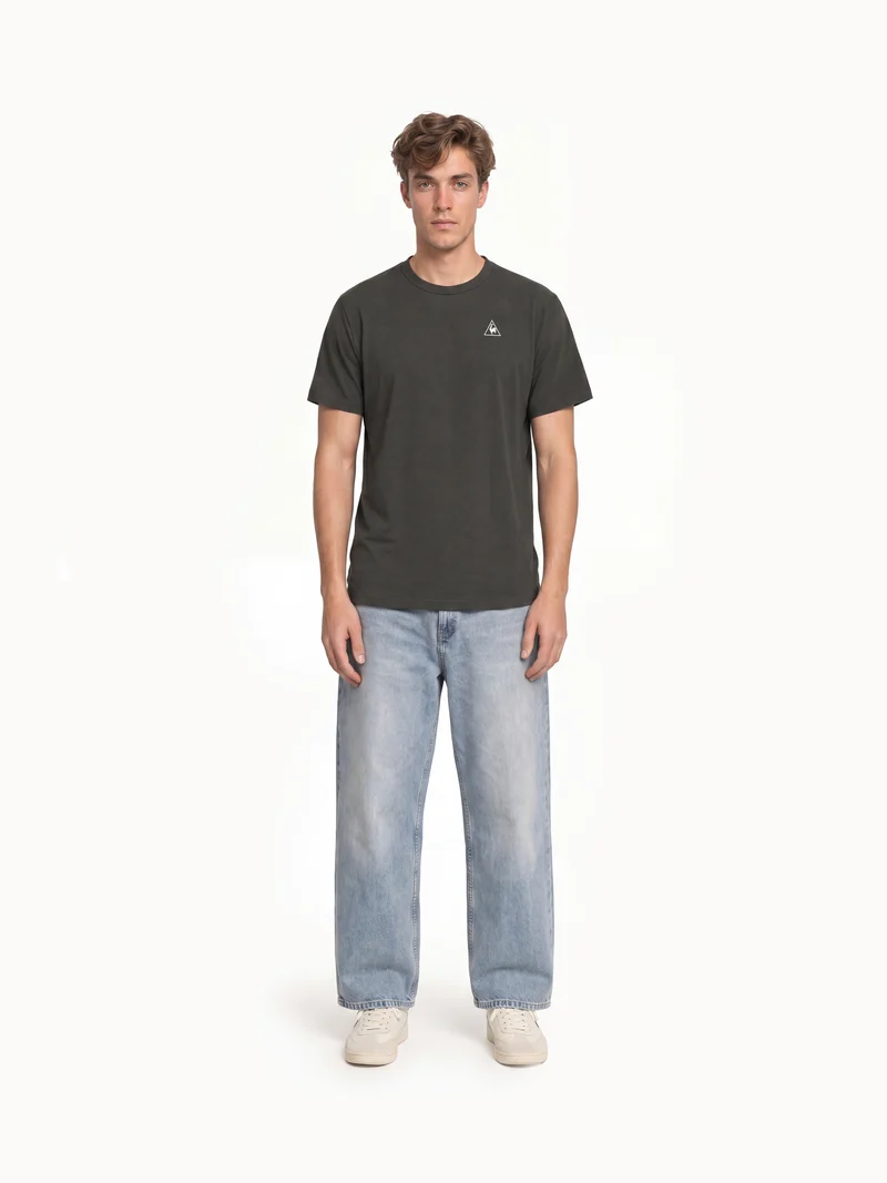 T-shirt relax en jersey de coton