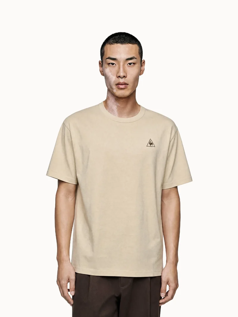 T-shirt relax en jersey de coton