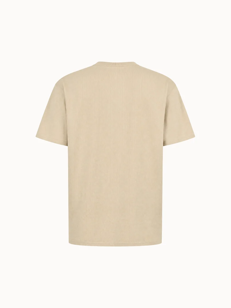 T-shirt relax en jersey de coton