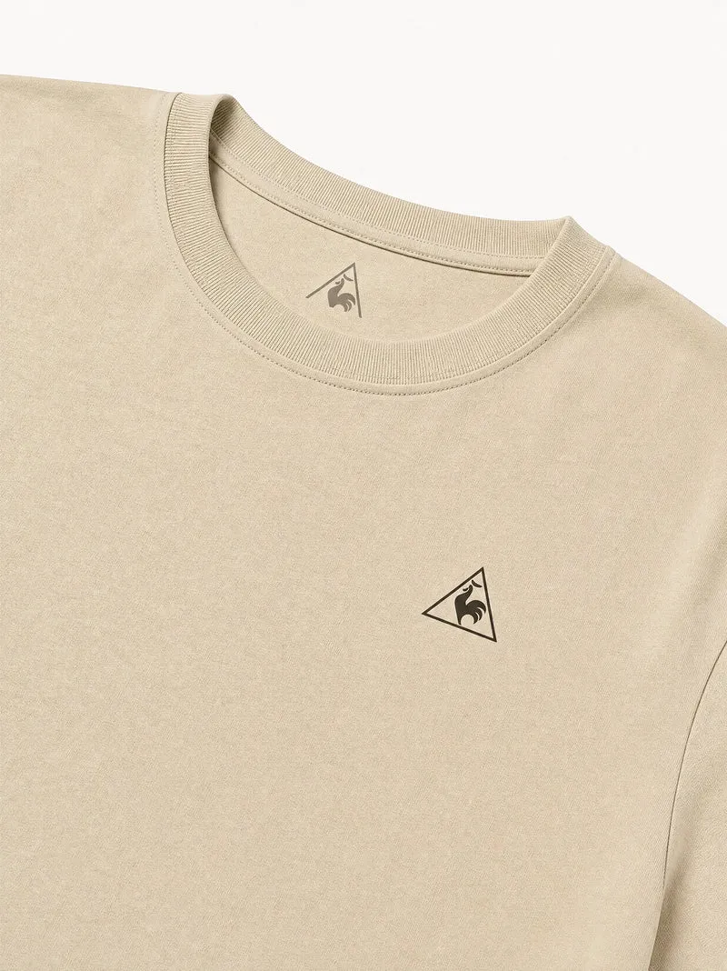 T-shirt relax en jersey de coton