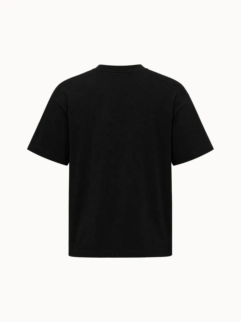 T-shirt oversize en jersey de coton