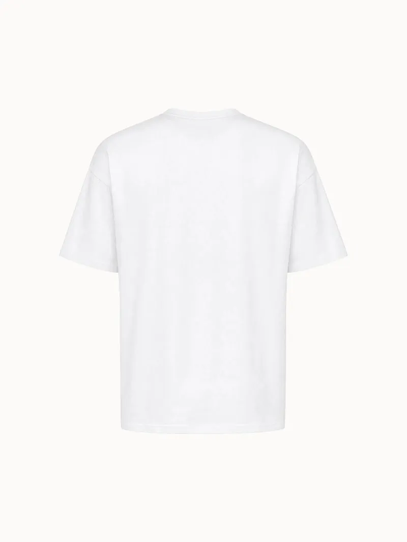 T-shirt oversize en jersey de coton