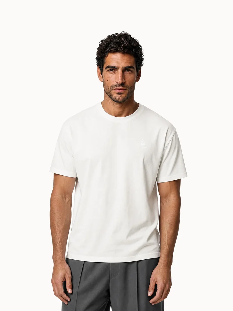 T-shirt relax en jersey de coton