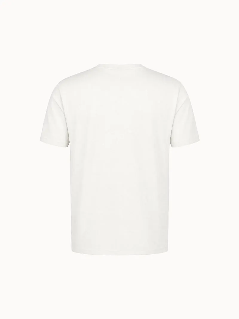 T-shirt relax en jersey de coton