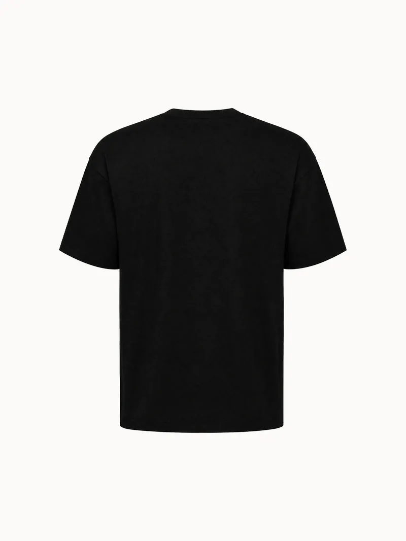 T-shirt oversize en jersey de coton