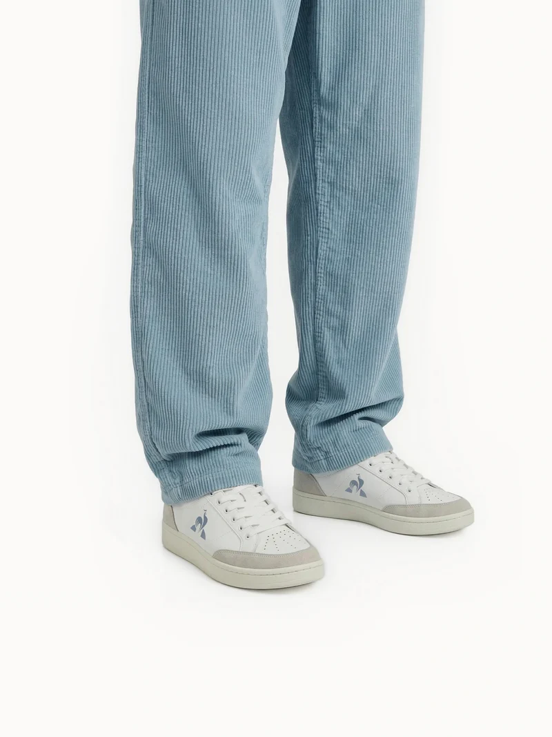 Sneakers de ville en cuir et détails suede Courtnet