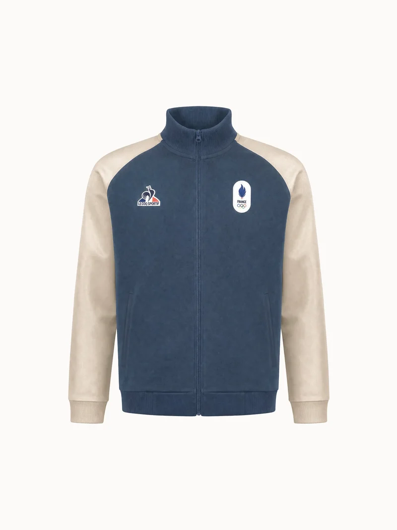 Veste zippée col montant Équipe de France Olympique 2026
