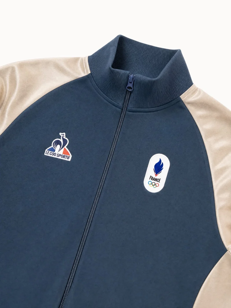Veste zippée col montant Équipe de France Olympique 2026
