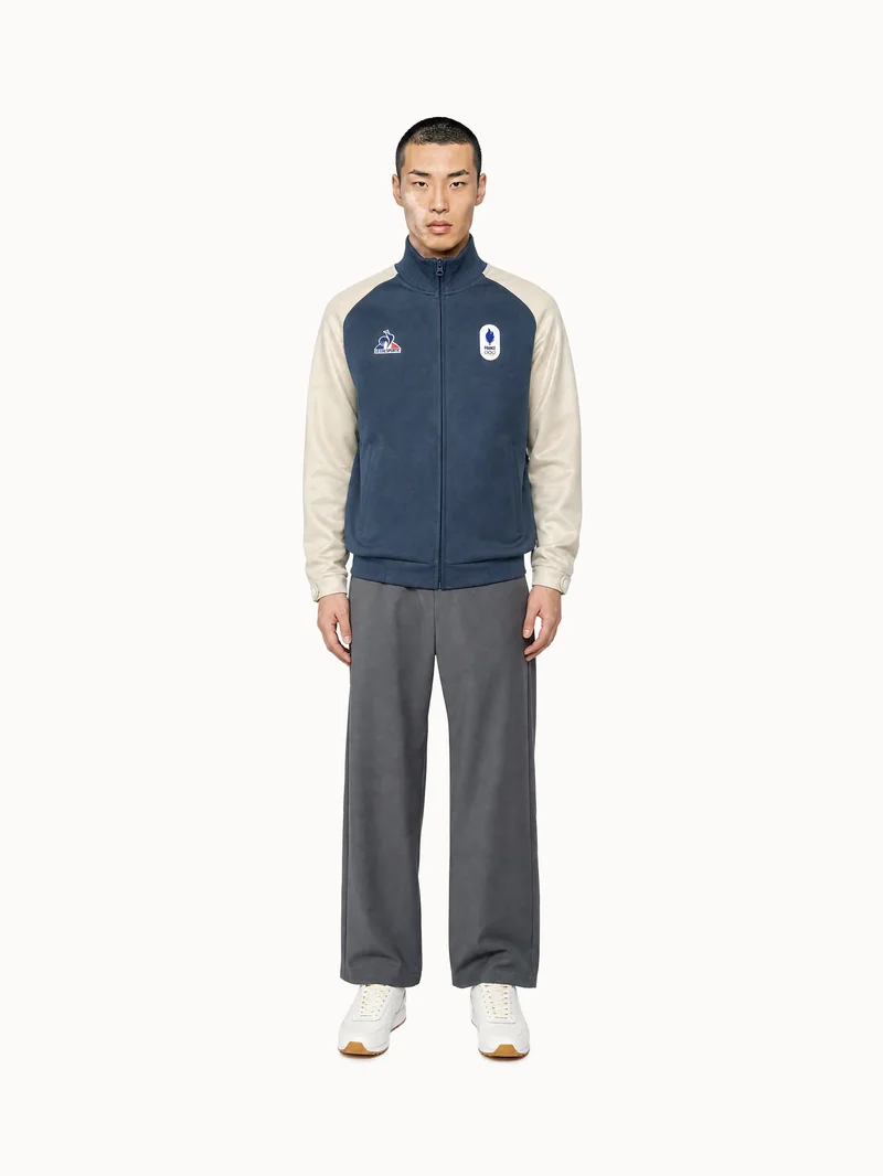 Veste zippée col montant Équipe de France Olympique 2026