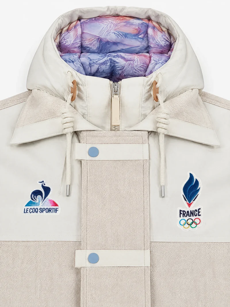 Manteau de ski Équipe de France Olympique 2026