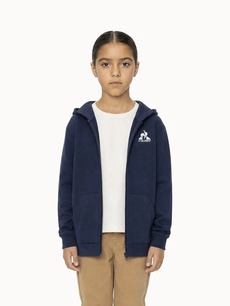Veste zippée à capuche Essentiel en double face
