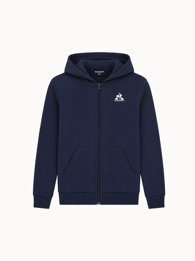 Veste zippée à capuche Essentiel en double face