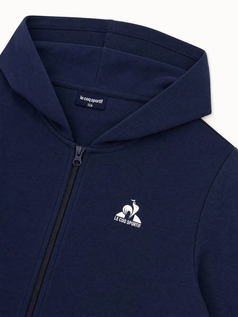Veste zippée à capuche Essentiel en double face