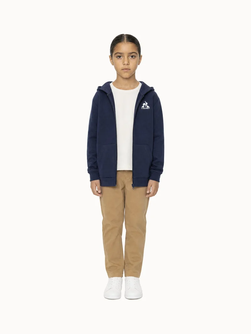 Veste zippée à capuche Essentiel en double face