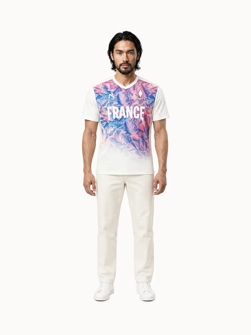 Maillot Équipe de France Paralympique 2026 en jersey