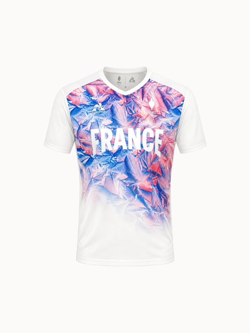 Maillot Équipe de France Paralympique 2026 en jersey