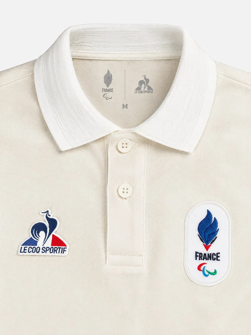 Polo en jersey technique brillant JP Milano-Cortina 2026