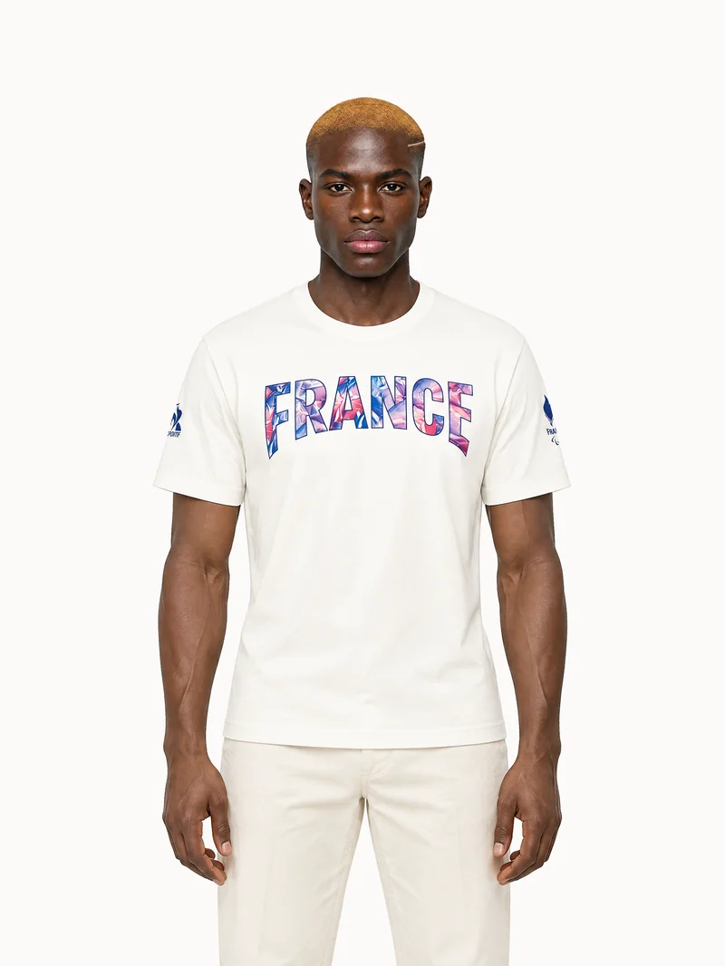 T-shirt Équipe de France Paralympique 2026 en jersey
