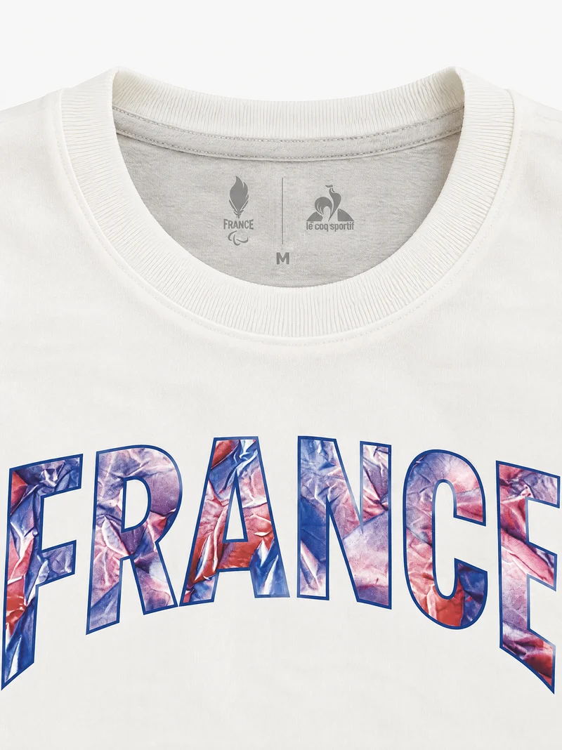 T-shirt Équipe de France Paralympique 2026 en jersey