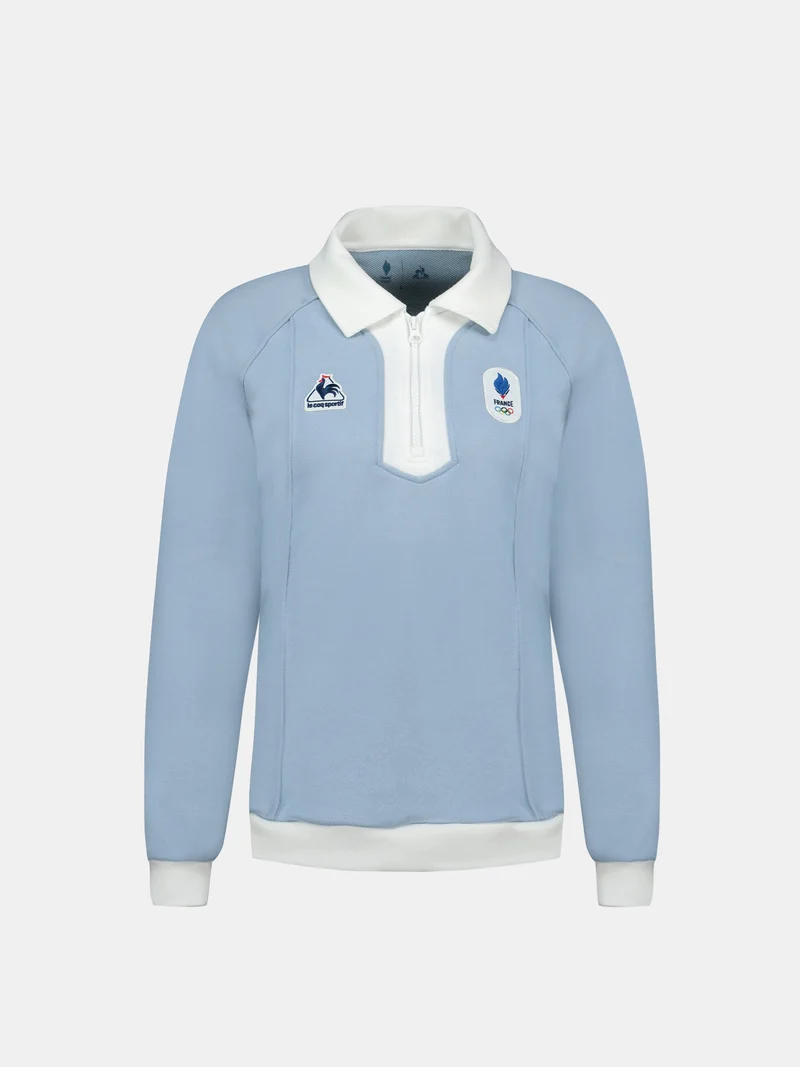 Sweat demi-zippé Équipe de France Olympique 2026
