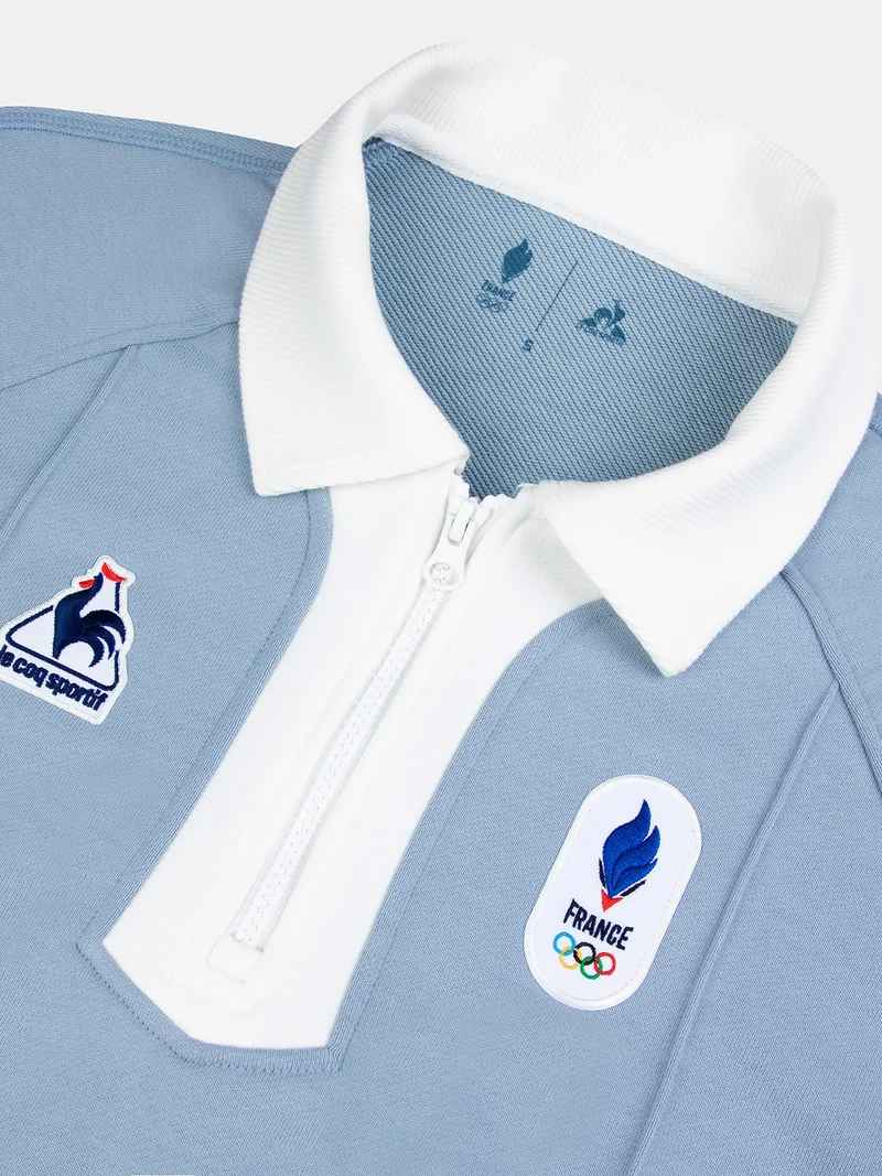 Sweat demi-zippé Équipe de France Olympique 2026