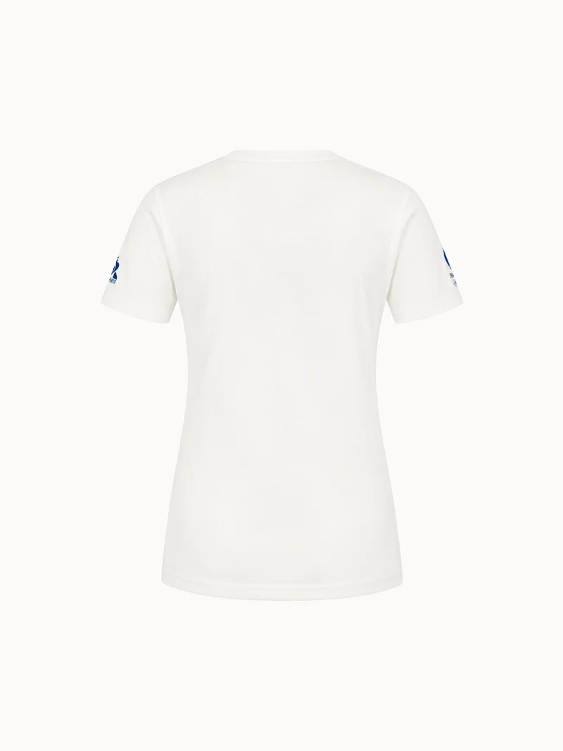 T-shirt Équipe de France Olympique 2026 en jersey de coton