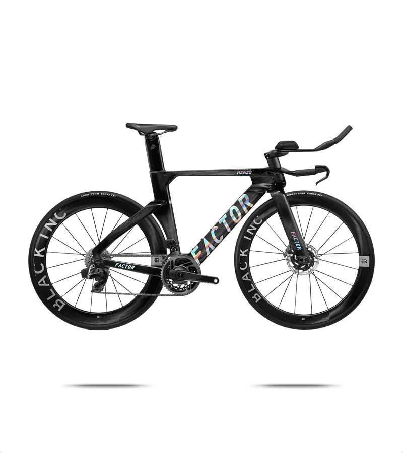 HANZO Force AXS Black Inc 48/58 TT/Triathlon Bike
