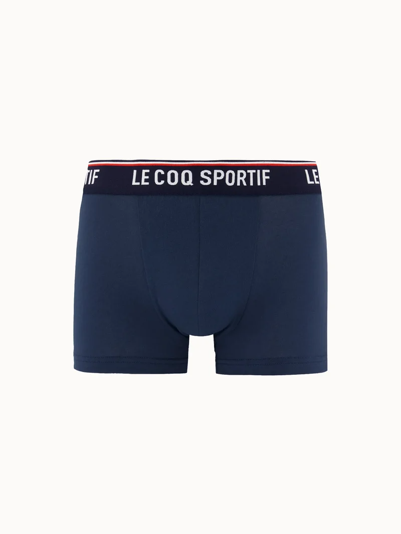 Boxer en coton avec détail tricolore (lot de 2)