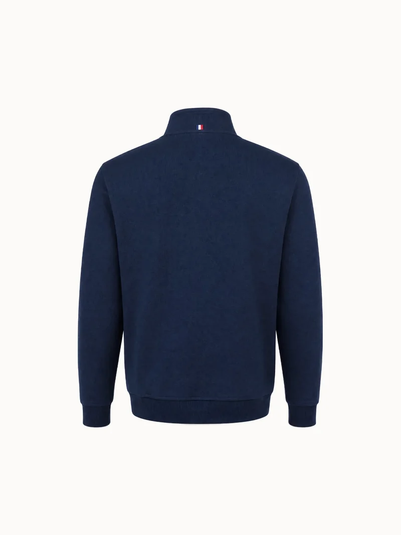 Sweat demi-zippé Classics en double face