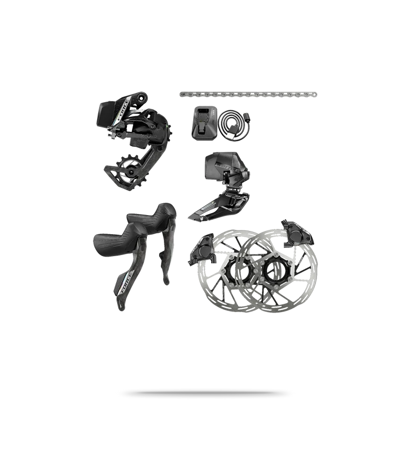 Force AXS E1 2x Electronic HRD Bike Groupset