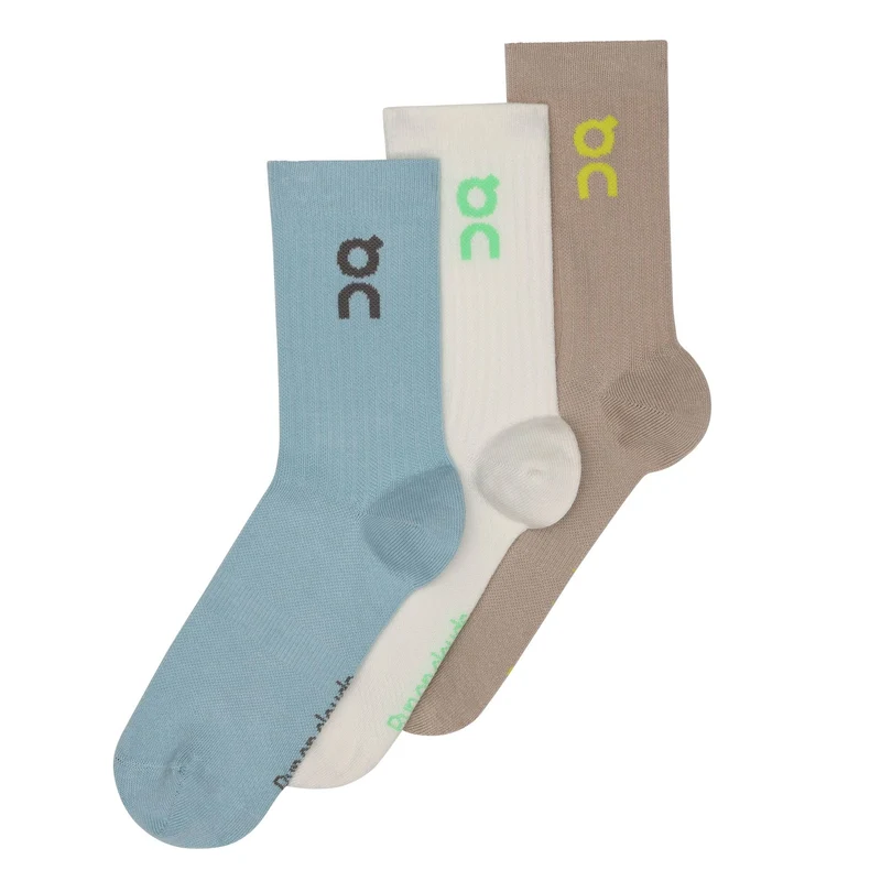 Triple-Pack Logo Socks High