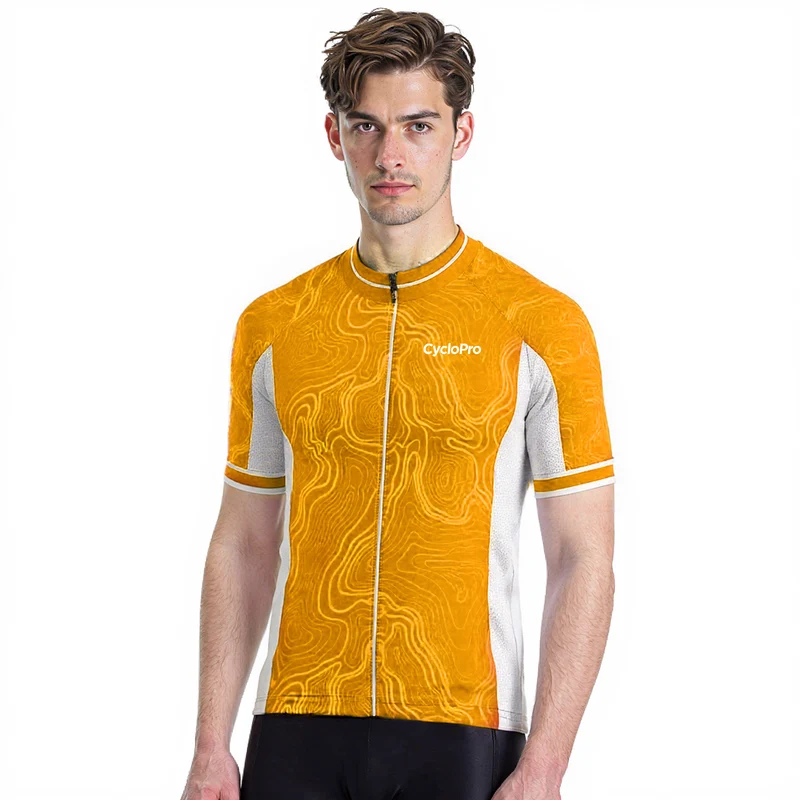 Maillot Cyclisme Route Jaune - Fluidity+