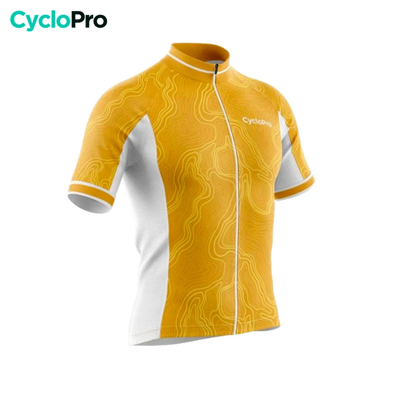 Maillot Cyclisme Route Jaune - Fluidity+