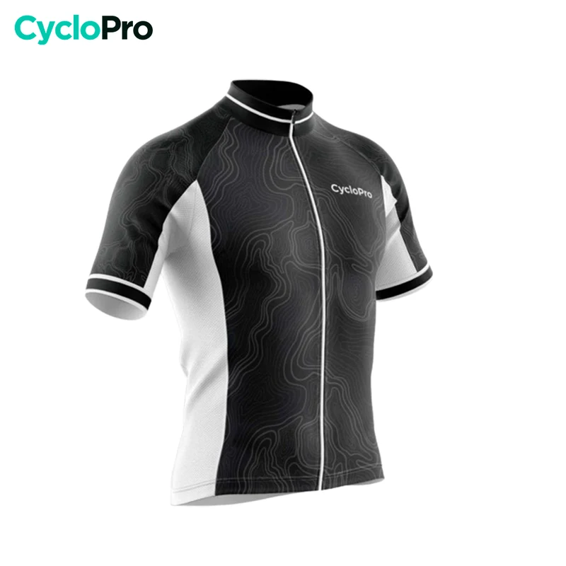 Maillot Cyclisme Route Noir - Fluidity+