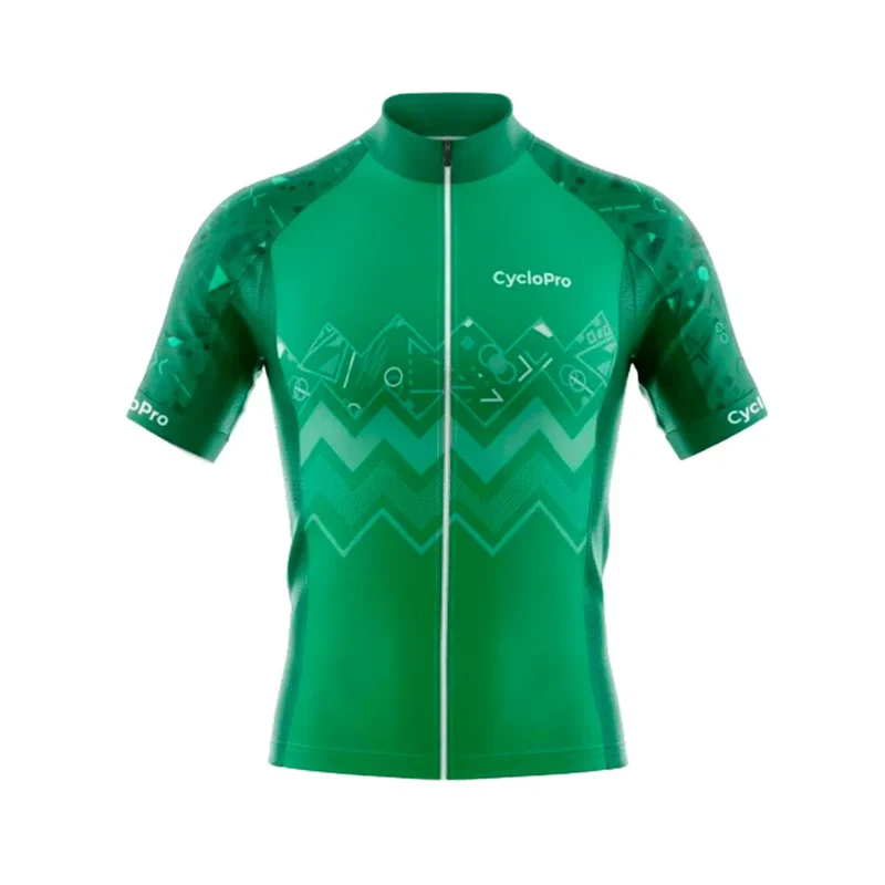 MAILLOT CYCLISME ROUTE VERT - WAVE+