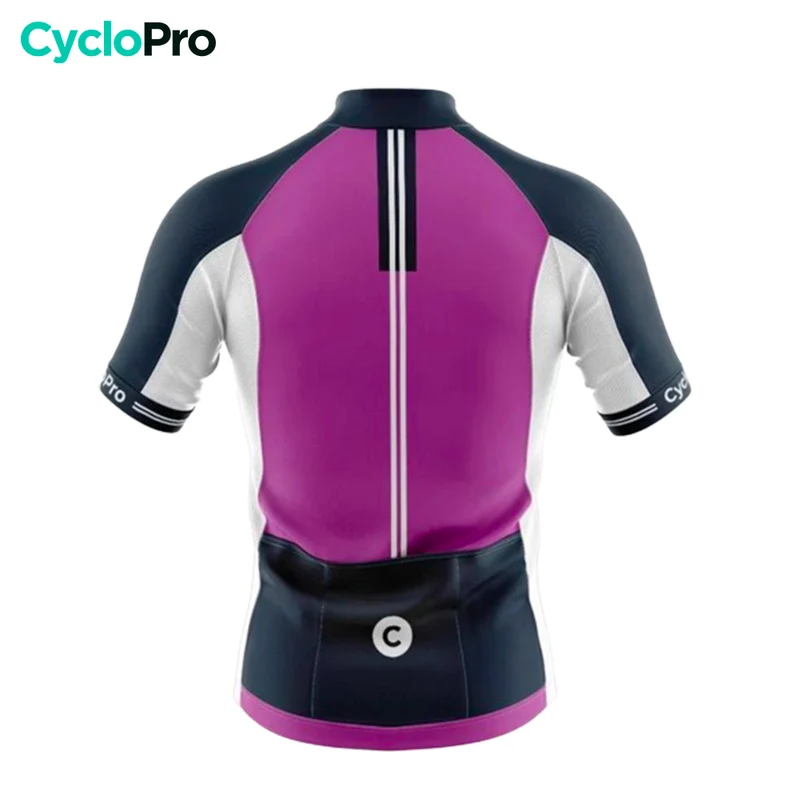 Maillot Cyclisme Route Violet - Uni+