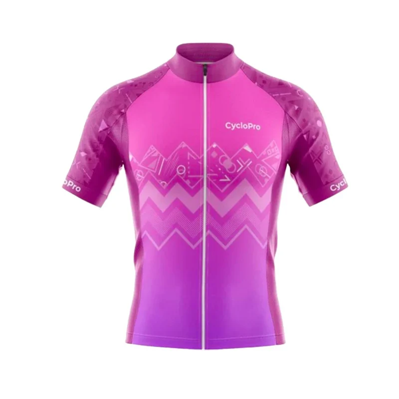 MAILLOT CYCLISME ROUTE VIOLET - WAVE+
