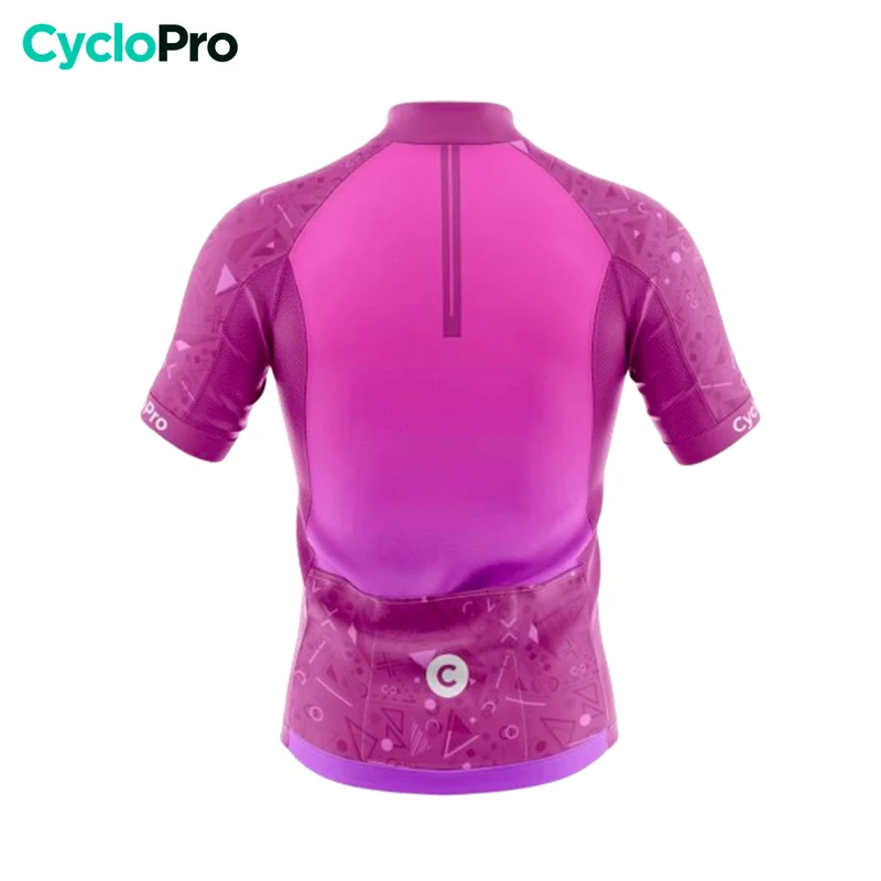 MAILLOT CYCLISME ROUTE VIOLET - WAVE+