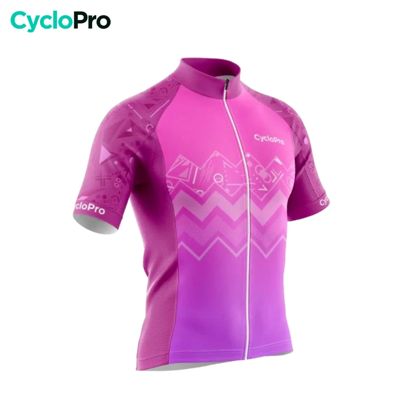 MAILLOT CYCLISME ROUTE VIOLET - WAVE+